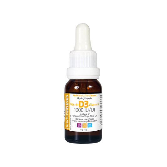 Prairie Naturals: Vitamin D3 Drops 1000 IU