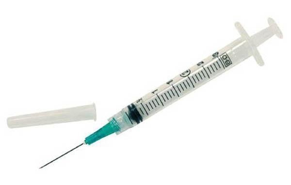 PrecisionGlide Needle with Luer-Lok Syringe - 3ml - Box 100 pcs