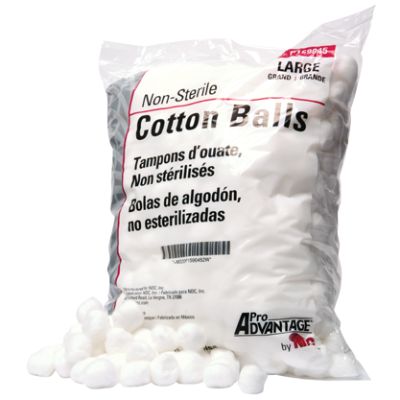 Pro Advantage® Cotton Balls, Large (Bag 1000 pcs)