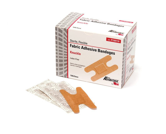 Pro Advantage® Fabric Adhesive Bandages, 1 ½” x 3” Knuckle (Box 100 pcs)