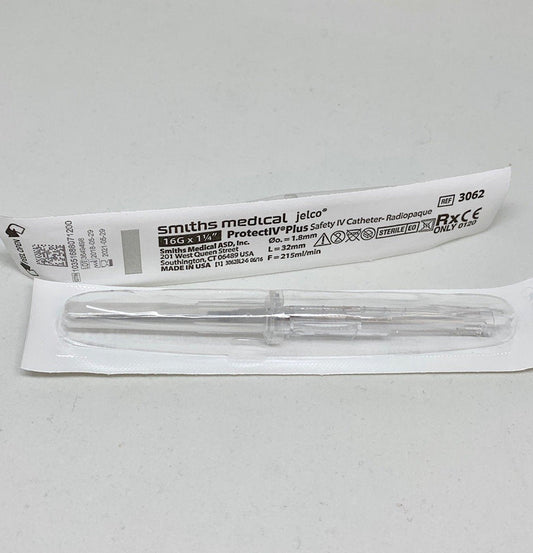 Protect IV Plus Safety IV Catheters - Box 100 pcs