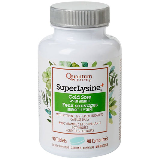 Quantum Health: SuperLysine+® Tablets / Advanced Lysine Supplement