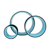 RELAXUS  EXERFIT YOGA WHEELSRELAXUS  EXERFIT YOGA WHEELS