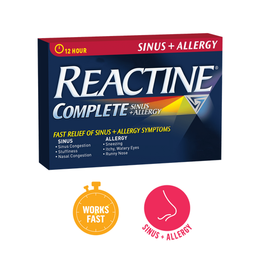 Reactine®: Complete Sinus & Allergy