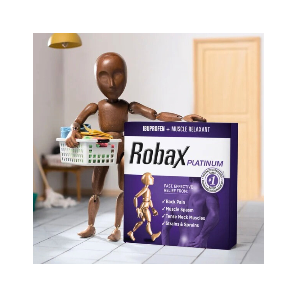 Robax Platinum Caplets 60's Pain & Spasm Relief