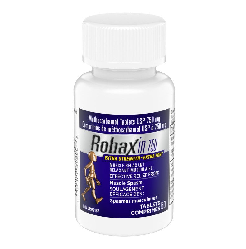 Robaxin 750 Extra Strength Tablets - 50's