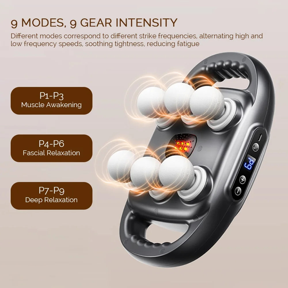 Six-Head Relaxation Massager