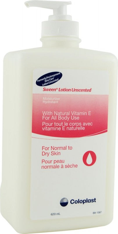 Sween® Unscented Lotion (formally Xtra-Care) With Natural Vitamin E, 620ml (21oz) with Pump