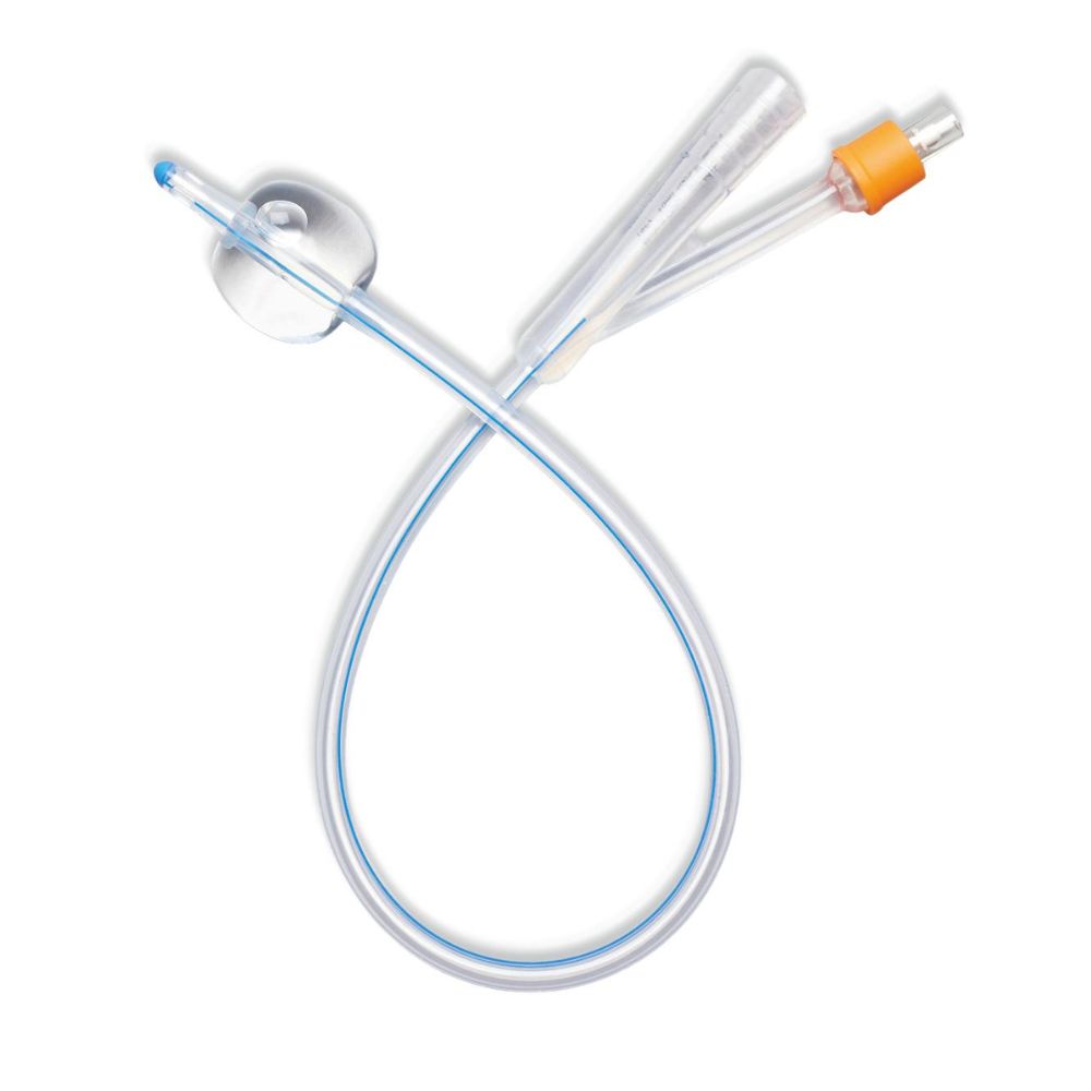 Medline® SelectSilicone 100% Silicone Foley Catheter, 30mL, 3-Way, 20FR (Case 10 pcs)