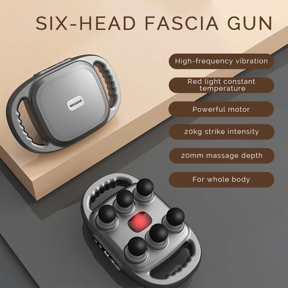 Six-Head Relaxation Massager