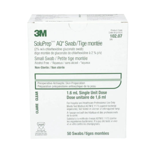 3M™ SoluPrep™ Swabstick, Alcohol Free, 2% W/V CHG