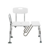 Splash Defense™ Transfer Bench with Curtain Guard Protection
