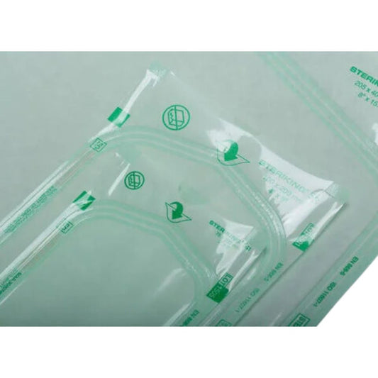 Steriking® Flat Pouches, 4" x 22.5" (Pkg 100 pcs)