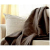Sunbeam Microplush Electric Heated Warming Throw Blanket Walnut Brown