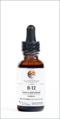 SunForce: B-12 Methylcobalamin 1000mcg Raspberry Flavour