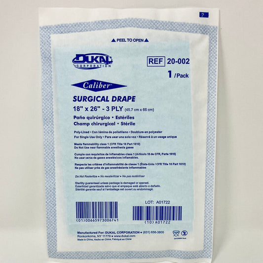 Surgical Drape - 18" x 26"