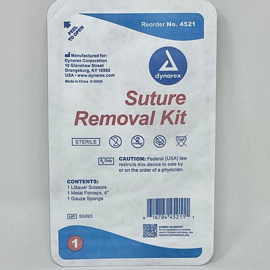 Suture Removal Kit (Sterile Package) (Pack 50 pcs)