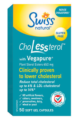 Swiss Natural: Cholessterol™ With Vegapure®