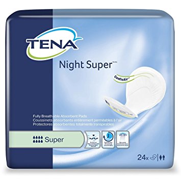 Tena Night Super Liner - 48/Case