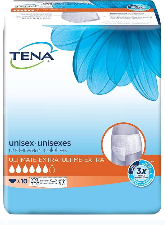 TENA Ultimate Incontinence Underwear - 2XL - 10s