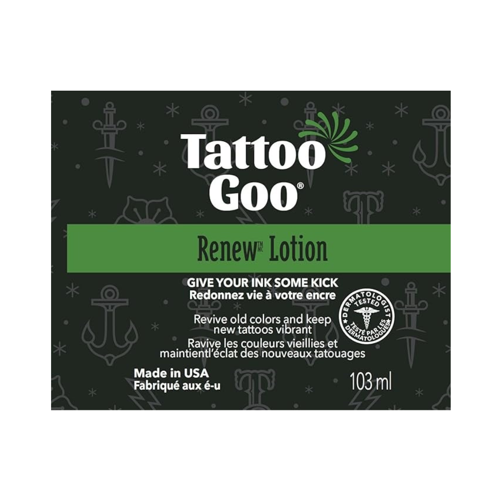Tattoo Goo Renew Lotion Revive & Protect Tattoos