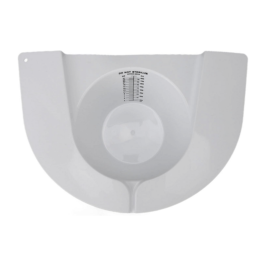 Toilet Hat ~ Specimen Measure 27oz