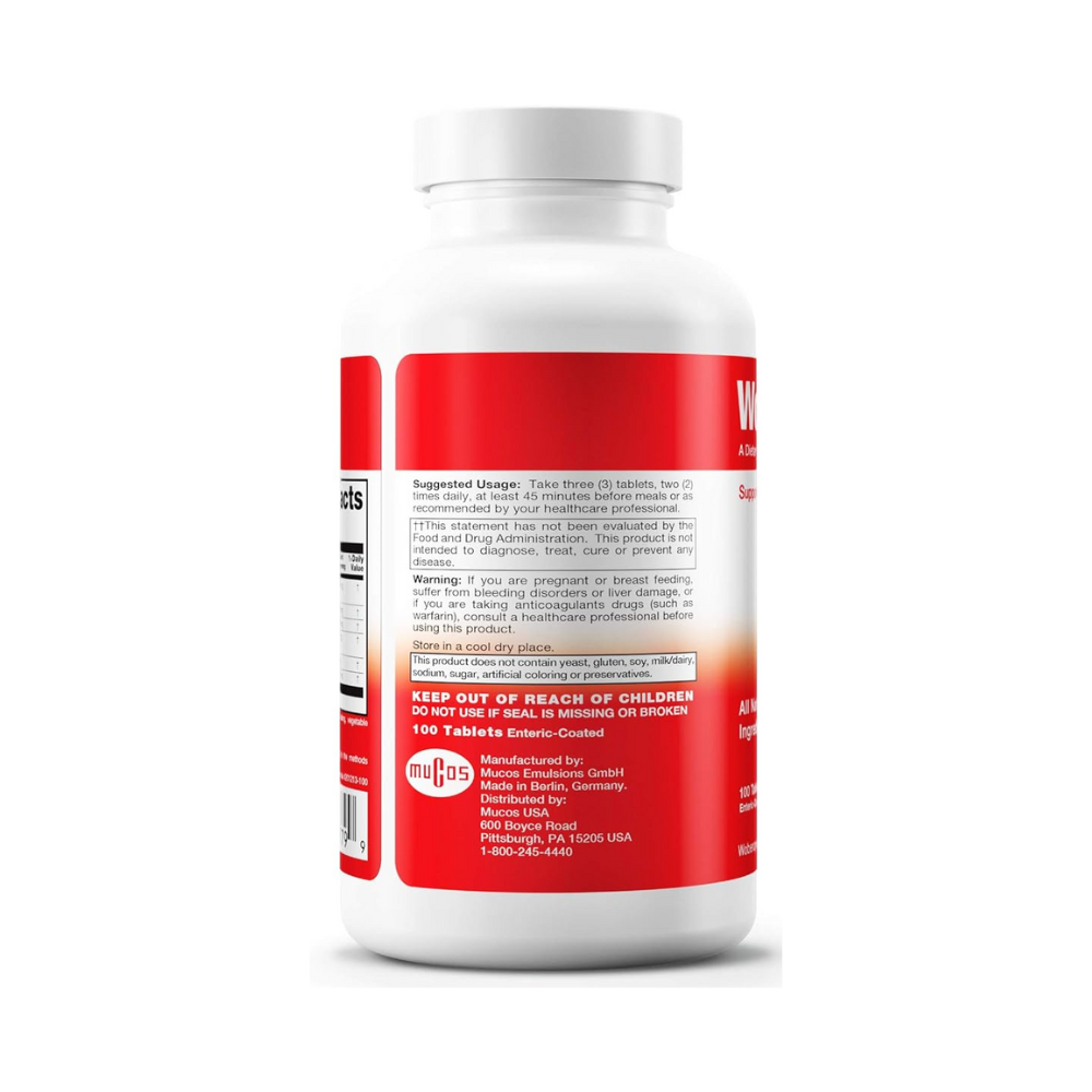 Trophic Wobenzym Enzyme Blend for Healthy Joints, Circulation, and Recovery