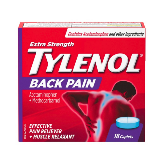 Tylenol* Back Pain Extra Strength Caplets - 18's