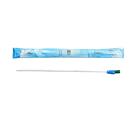 Catheter, Intermittent Plastic with Funnel (Cure) 12Fr 16