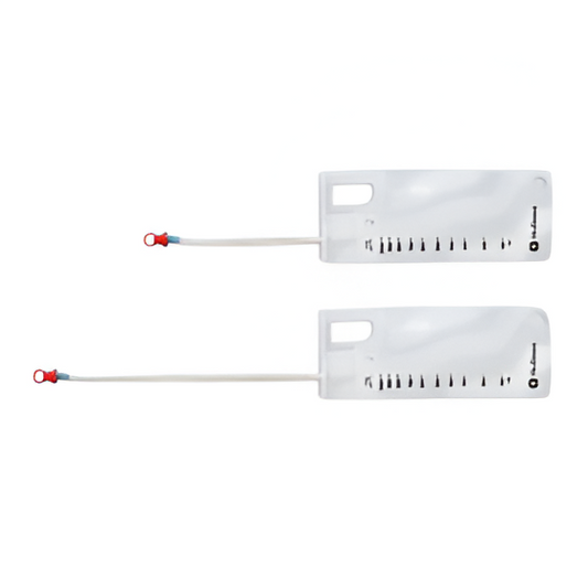 VAPRO PLUS F-STYLE TOUCH-FREE HYDROPHILIC INTERMITTENT CATHETER WITH COLLECTION BAG, STRAIGHT TIP,14 FR., 16IN BX/30