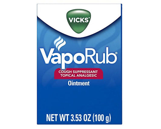 Vicks VapoRub Cough Suppressant Topical Ointment 3.53 oz (Pack of 16)