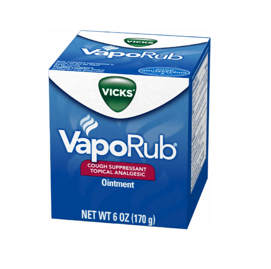 Vicks VapoRub Ointment 6 oz (Pack of 4)