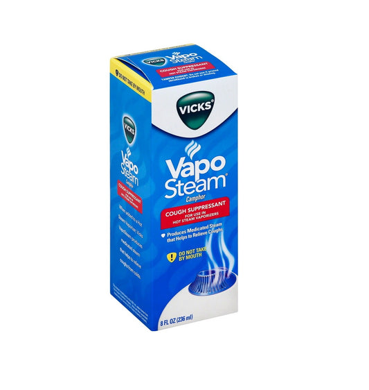 Vicks VapoSteam Cough Suppressant Liquid 8 oz