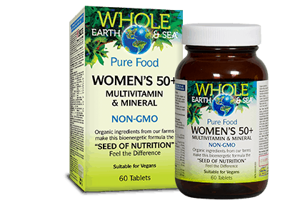 Whole Earth & Sea: Women’s 50+ Multivitamin & Mineral