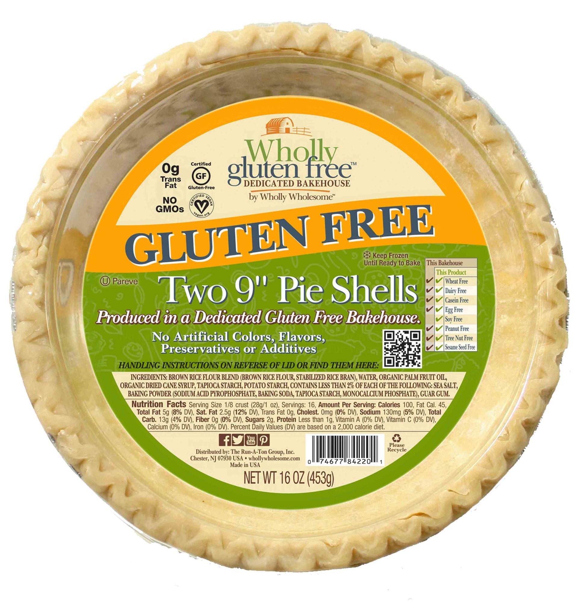 Wholly Wholesome: Gluten Free Pie Crust