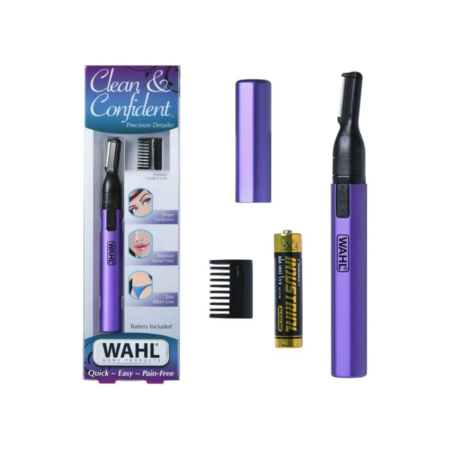 Wahl Clean and Confident Precision Detailer Purple #5640-100