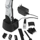 Wahl Cordless Beard and Mustache Trimmer with Acculock 6-Position Beard Guide and 3 Trimmer Attachment Combs Professional