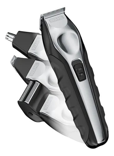 Wahl Lithium Ion All-in-One Beard Trimmer for Men - Black/ Silver Model 9888-600