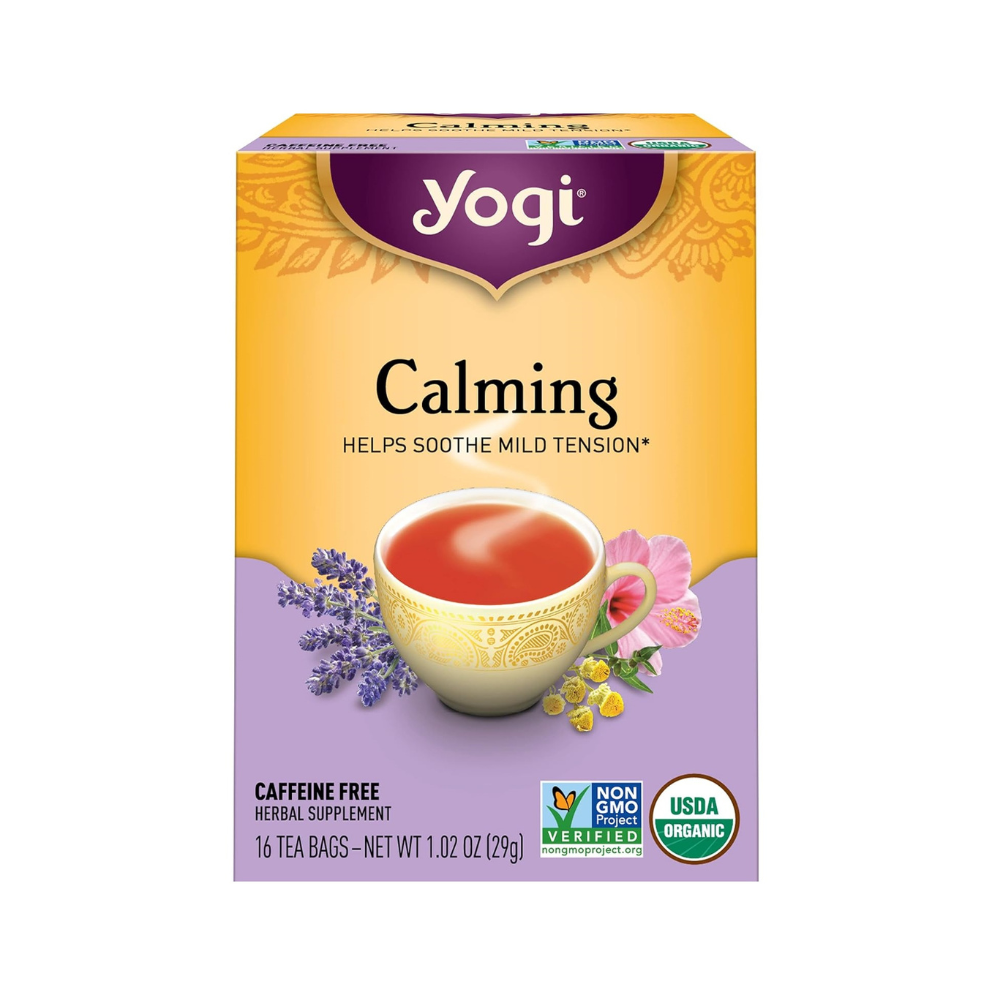 Yogi Caffeine Free Herbal Tea Bags - Calming - 16's