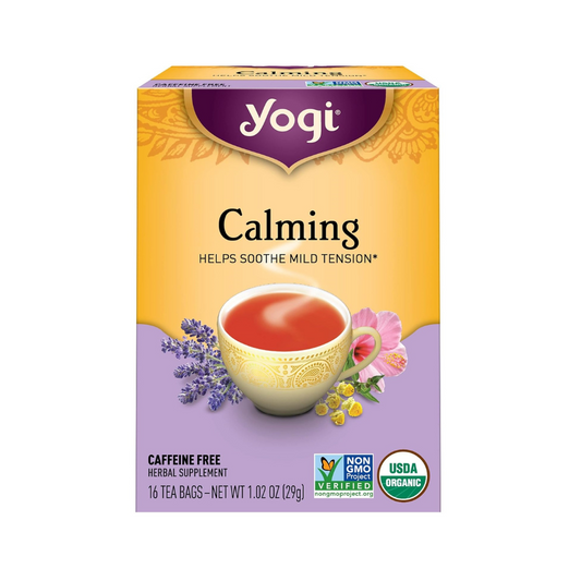 Yogi Caffeine Free Herbal Tea Bags - Calming - 16's