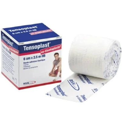 Tensoplast Latex Free Elastic Adhesive Bandage White