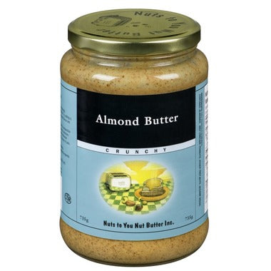 Nuts To You: Crunchy Almond Butter