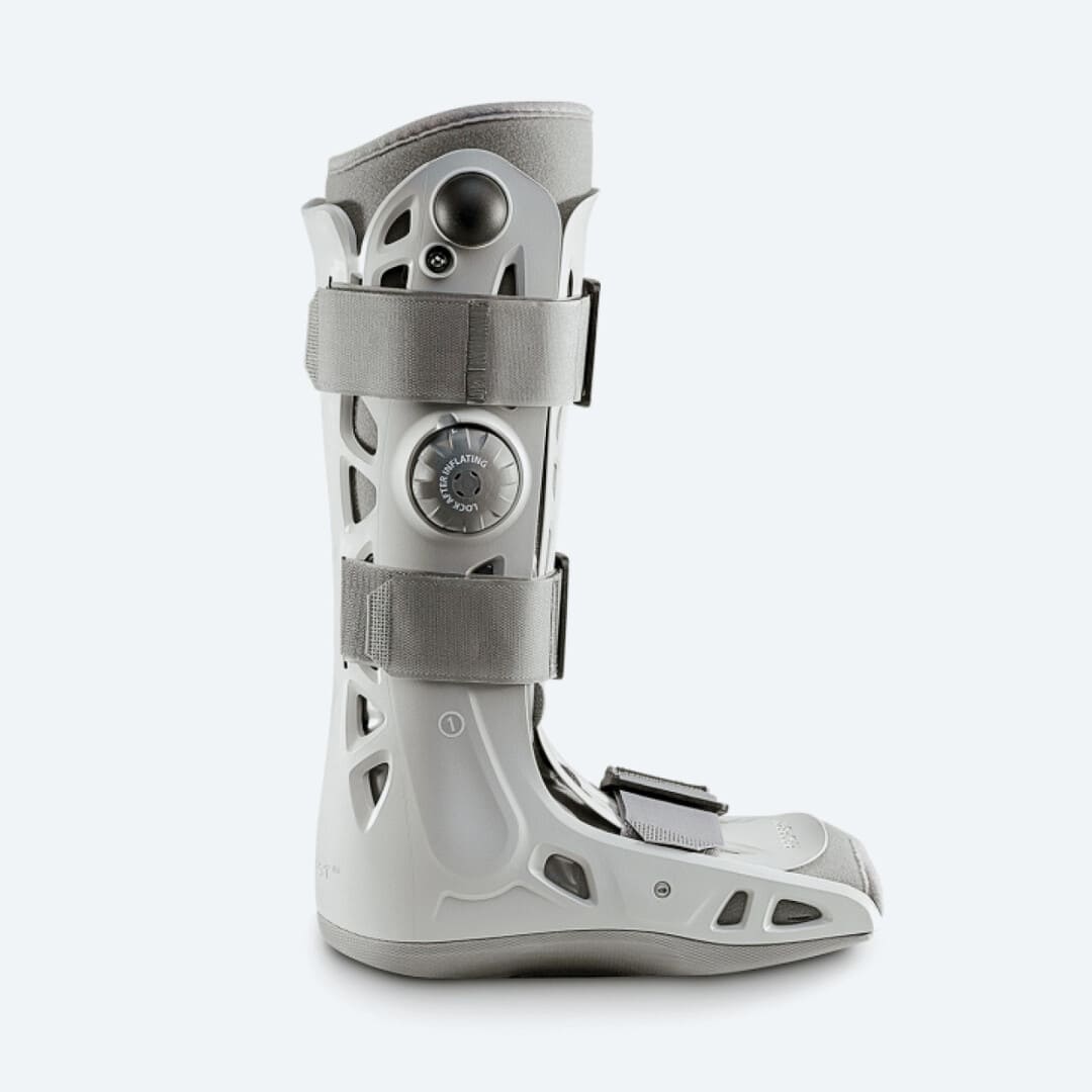adjustable air cells walking boot