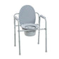 Airway Folding Steel Commode