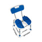 Airway Padded Bath Shower Safety Seat with Hygienic Cutout and Backrest