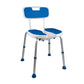 Airway Padded Bath Shower Safety Seat with Hygienic Cutout and Backrest