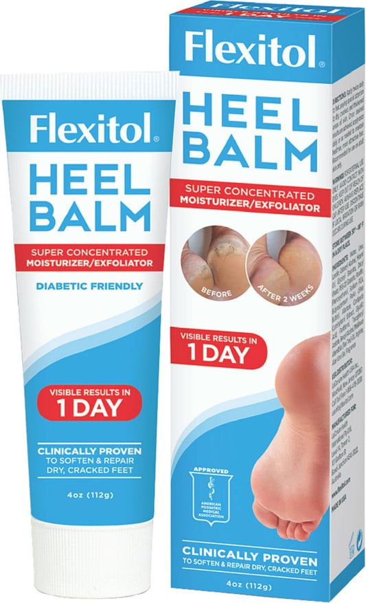 Flexitol Heel Balm 4 oz (Pack of 3)