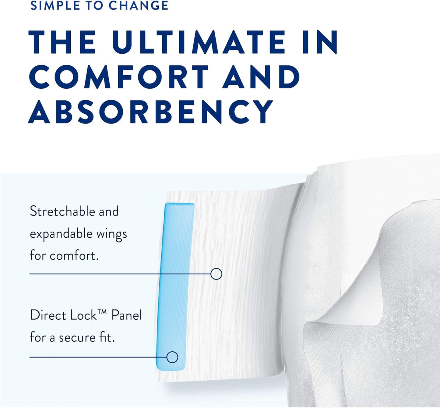 breathable adult diaper