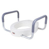 Carex Toilet Seat Elevator With Handles - Elongated
