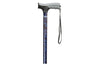 CAREX Soft Grip Derby Cane - Designer Blue